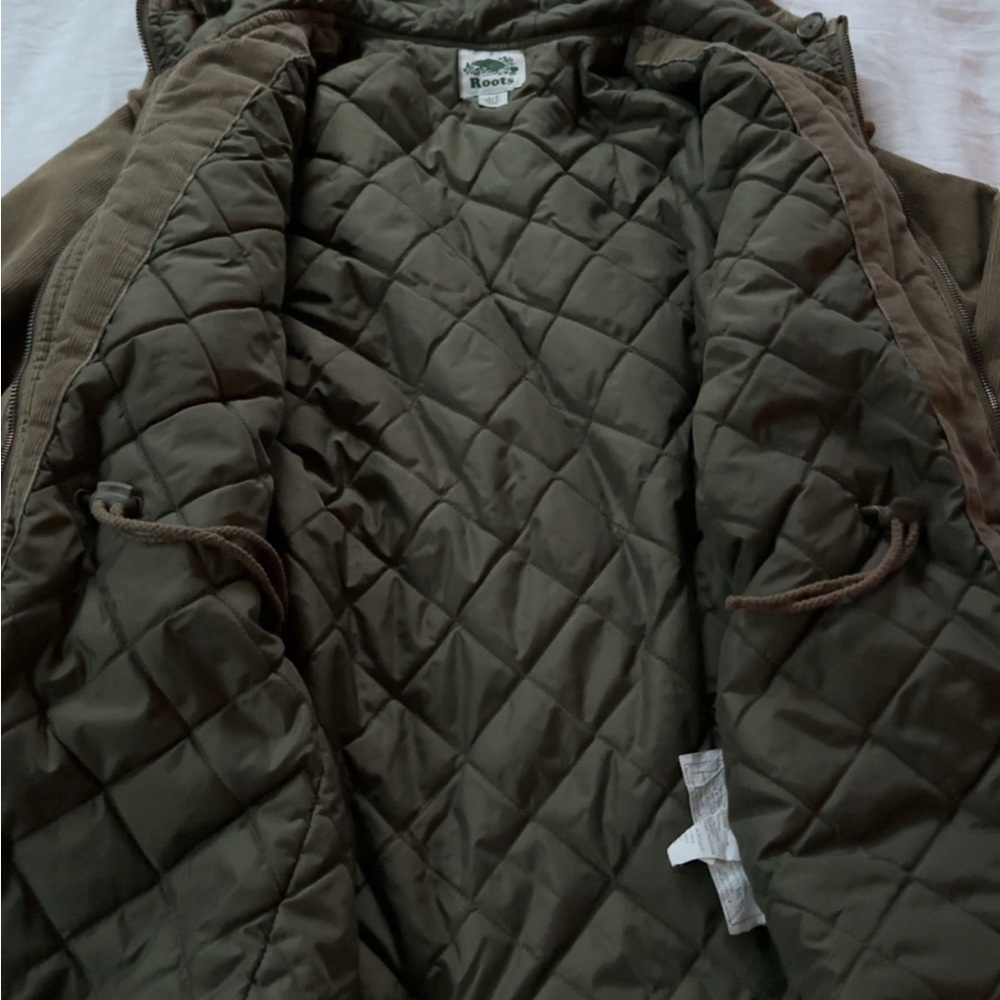 Roots Green Utility Jacket with Hood - Picture 2 of 6